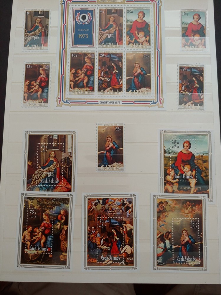 VF MNH LOT SET + SHEETS COOK ISLANDS