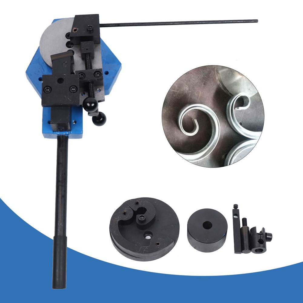 Bender Flat Round Square Angle Bar Bending Machine Metal Bender Scroll Bender