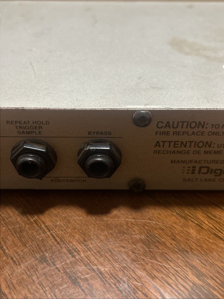 Digitech RDS1000 Time Machine Digital Delay - Tested & Working