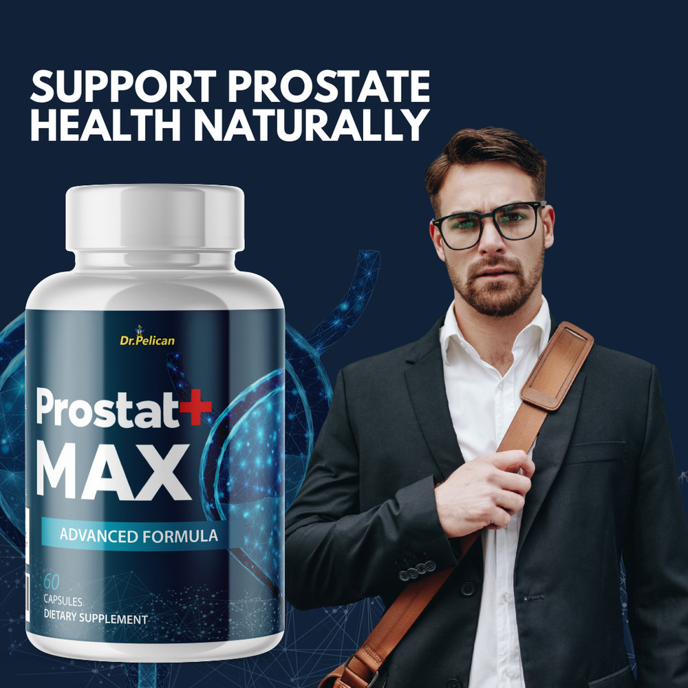 Prostat+ Max- Prostate Support- 4 Bottles- 240 Capsules