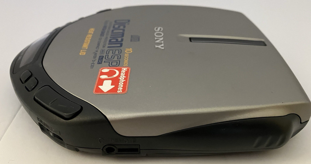 Sony Discman D-E301 ESP Mega Bass Compact Portable CD Player