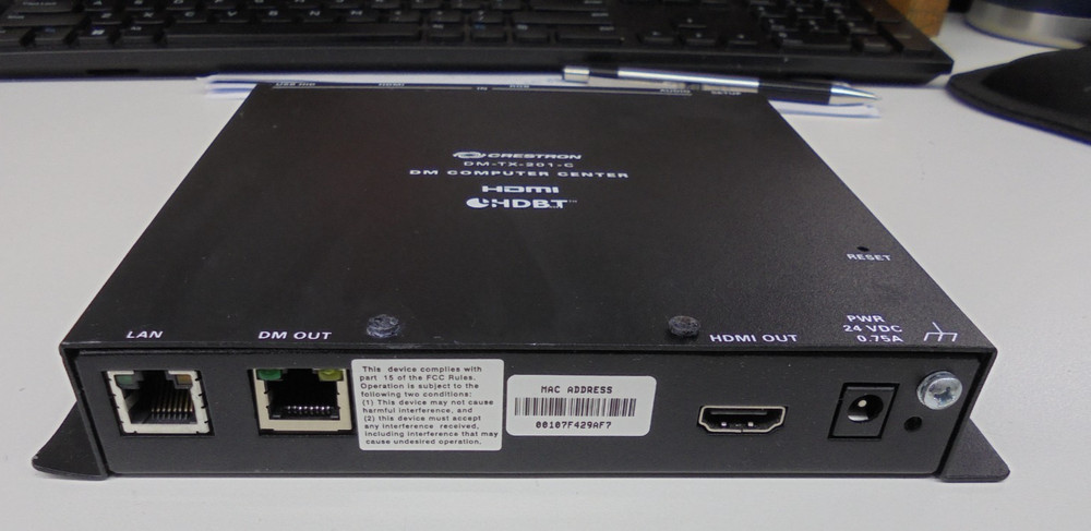 Crestron DM-TX-201-C DIGITAL MEDIA COMPUTER CENTER