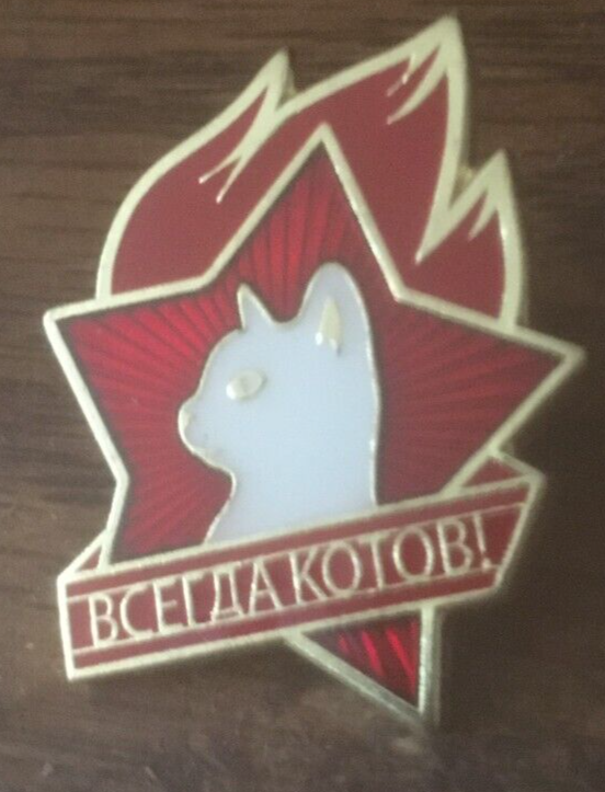 RUSSIAN SOVIET CCCP PIN BADGE #12a