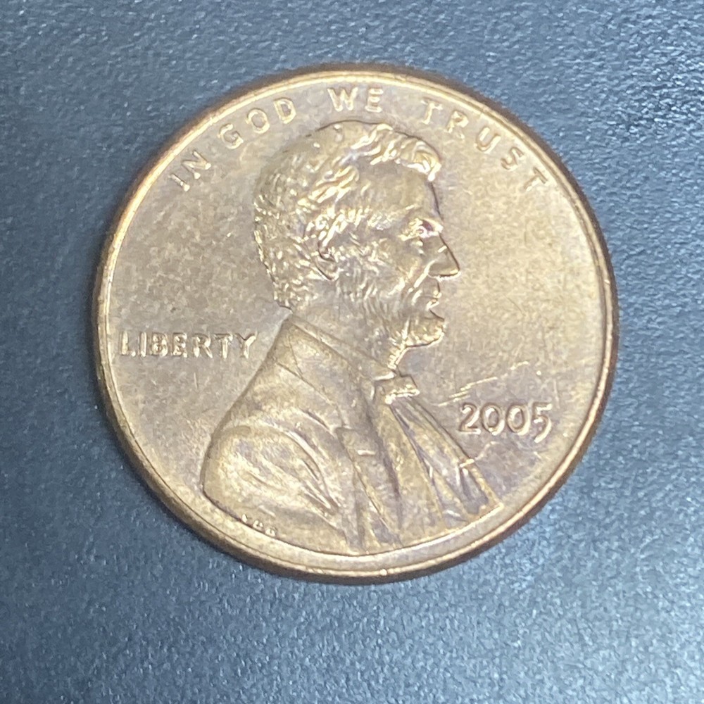 2005 RD Lincoln Memorial Cent Fine Condition Penny