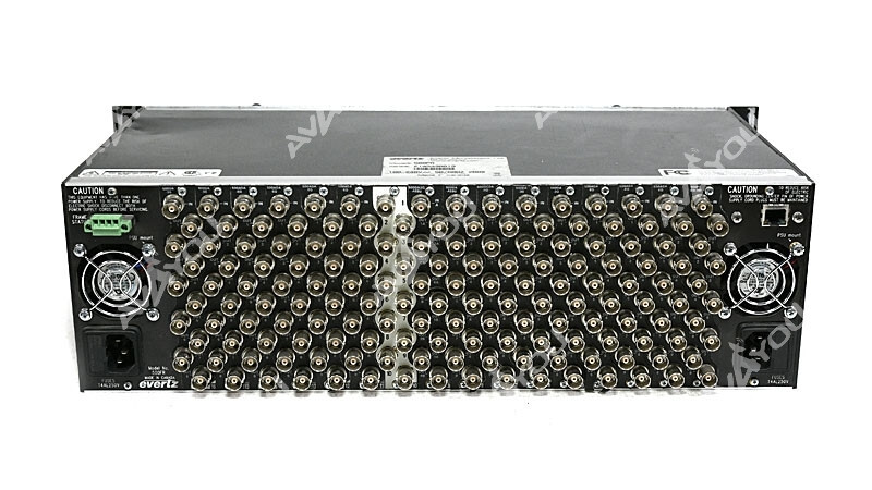 Evertz 500FR Exponent Compact Frame w/ 500FC-DA-HD VistaLink Controller