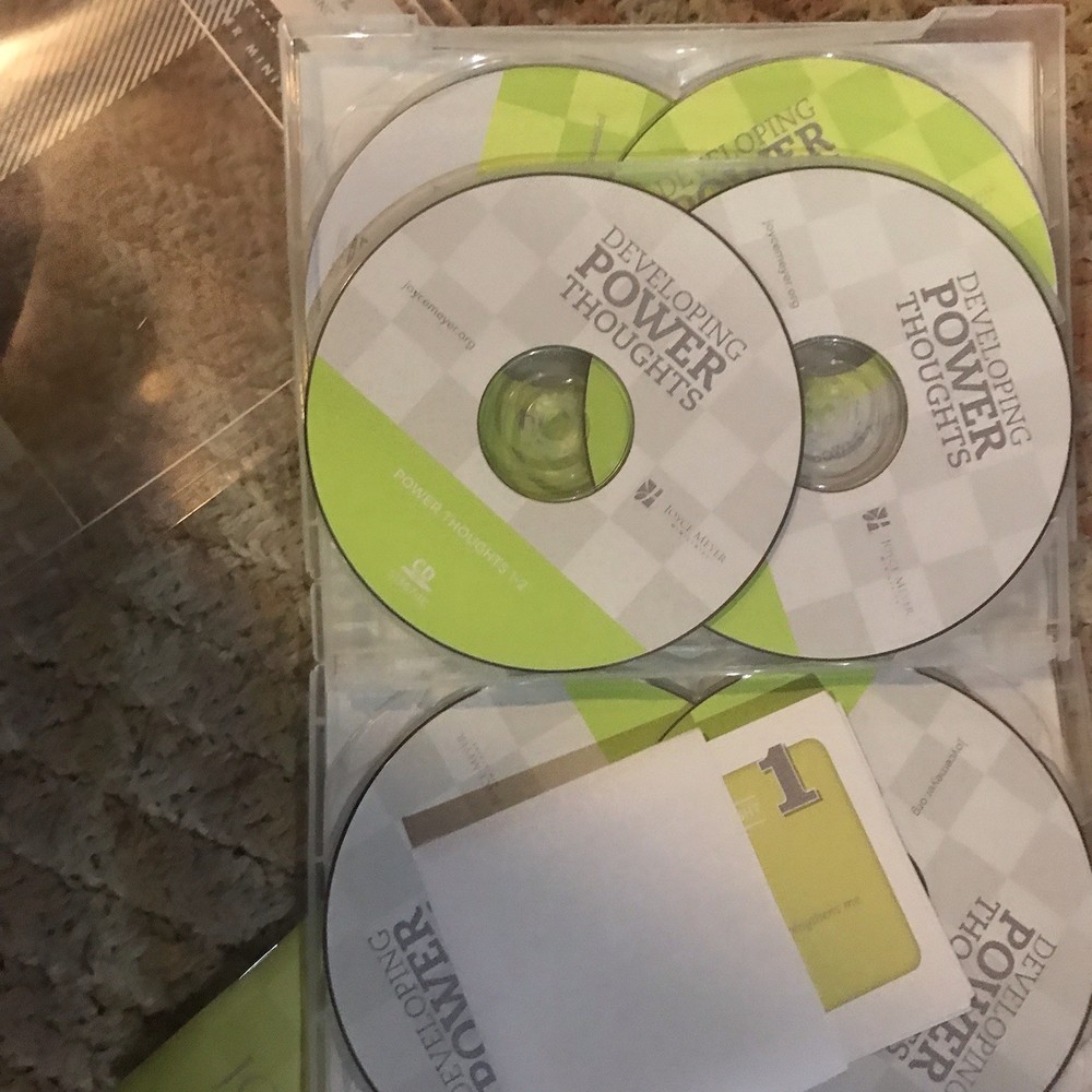 Joyce Meyer - Developing Power Thoughts - CD & DVD (6-Disc Set)