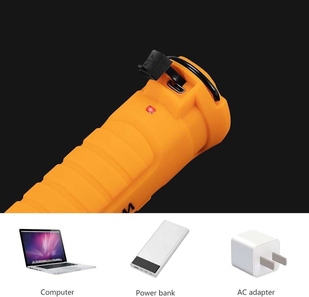 Durable Rechargeable Work Lights with Magnetic Base - 5 Modes for All Needs