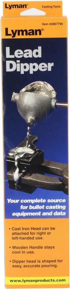 Professional-Grade Casting Dipper with Cast Iron Head for Efficient Pouring