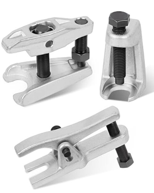 3Pcs Ball Joint Separator Set, Tie Rod End Extractor Kit Ball Joint Puller