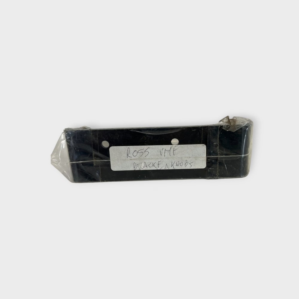 Ross Legacy VHF Mounting Bracket & Knobs - *NEW OLD STOCK* 6-3/16" Inner Width