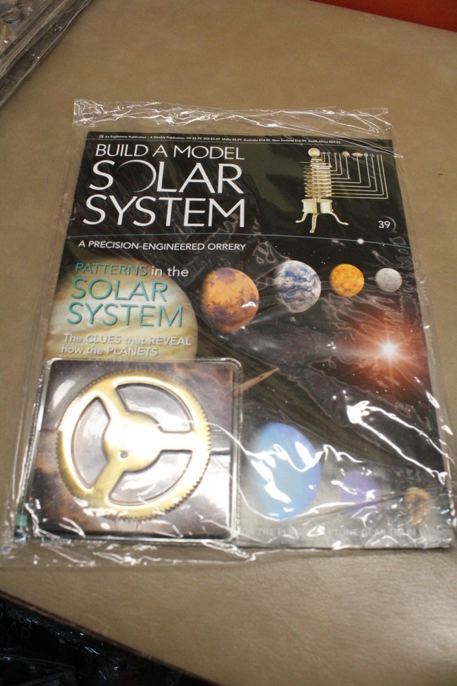 Build A Precision Mechanical Solar System by Eaglemoss Sealed Issues #36-40