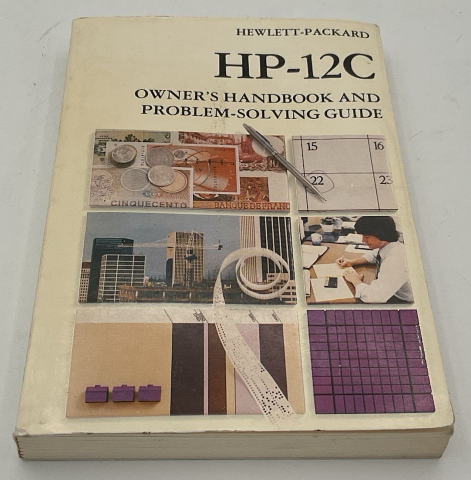 Hewlett Packard HP-12C Owner's Handbook And Problem-Solving Guide 5/84