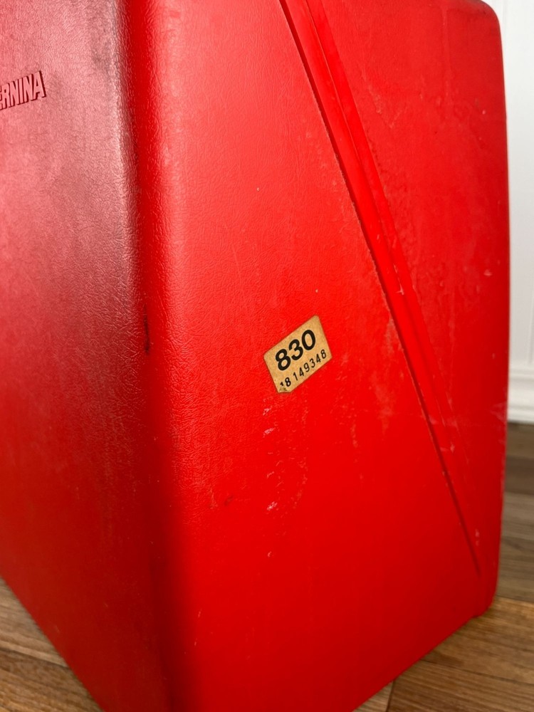 Bernina 830 Record Sewing Machine Red Case ONLY