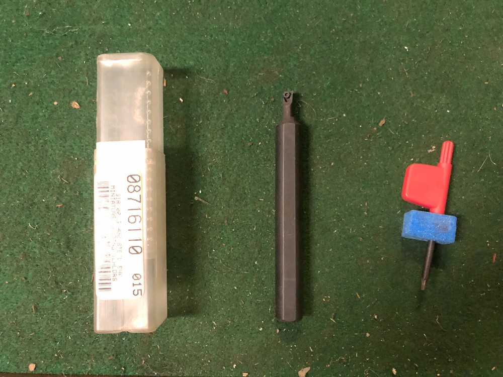MACHINIST LATHE MILL Miniature Carbide Insert Threading Tool Holder a DrAr