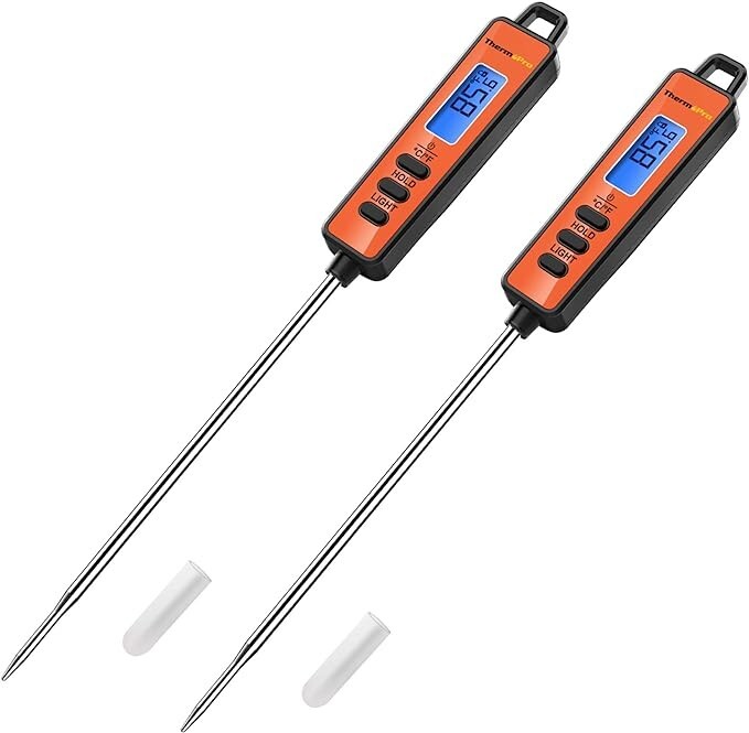 ThermoPro TP01A Instant Read Meat Thermometer 2PK