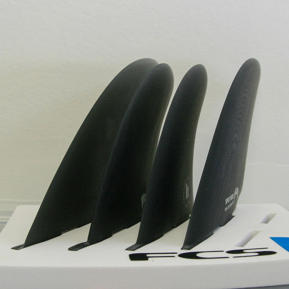 NEW FCS II MB Split Keel Quad Fin Set - Medium