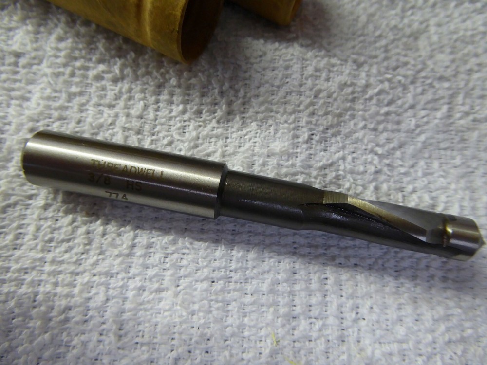 NOS Threadwill 3/8" Counterbore for 82° Flat Head Machine Screws