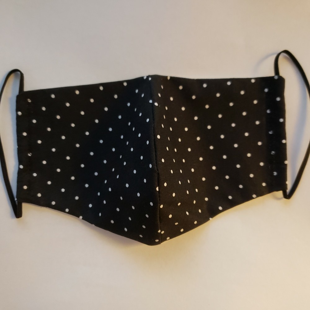 Handmade face mask washable and reusable new with filter pocket