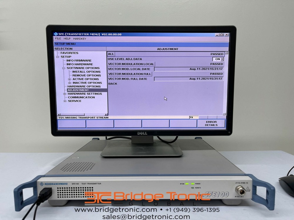 Rohde & Schwarz SFE 100 Test Transmitter