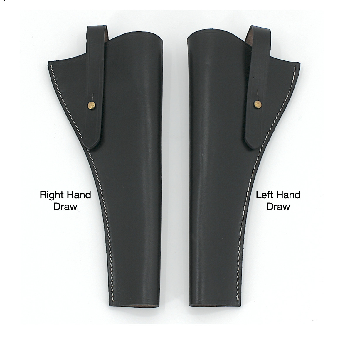 Leather Open Top Holster - Right Hand Draw