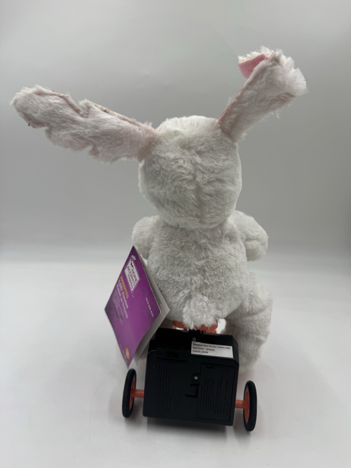 NEW - Animated LED Haunted Talking Spooky Rabbit On Tricycle New With Tags