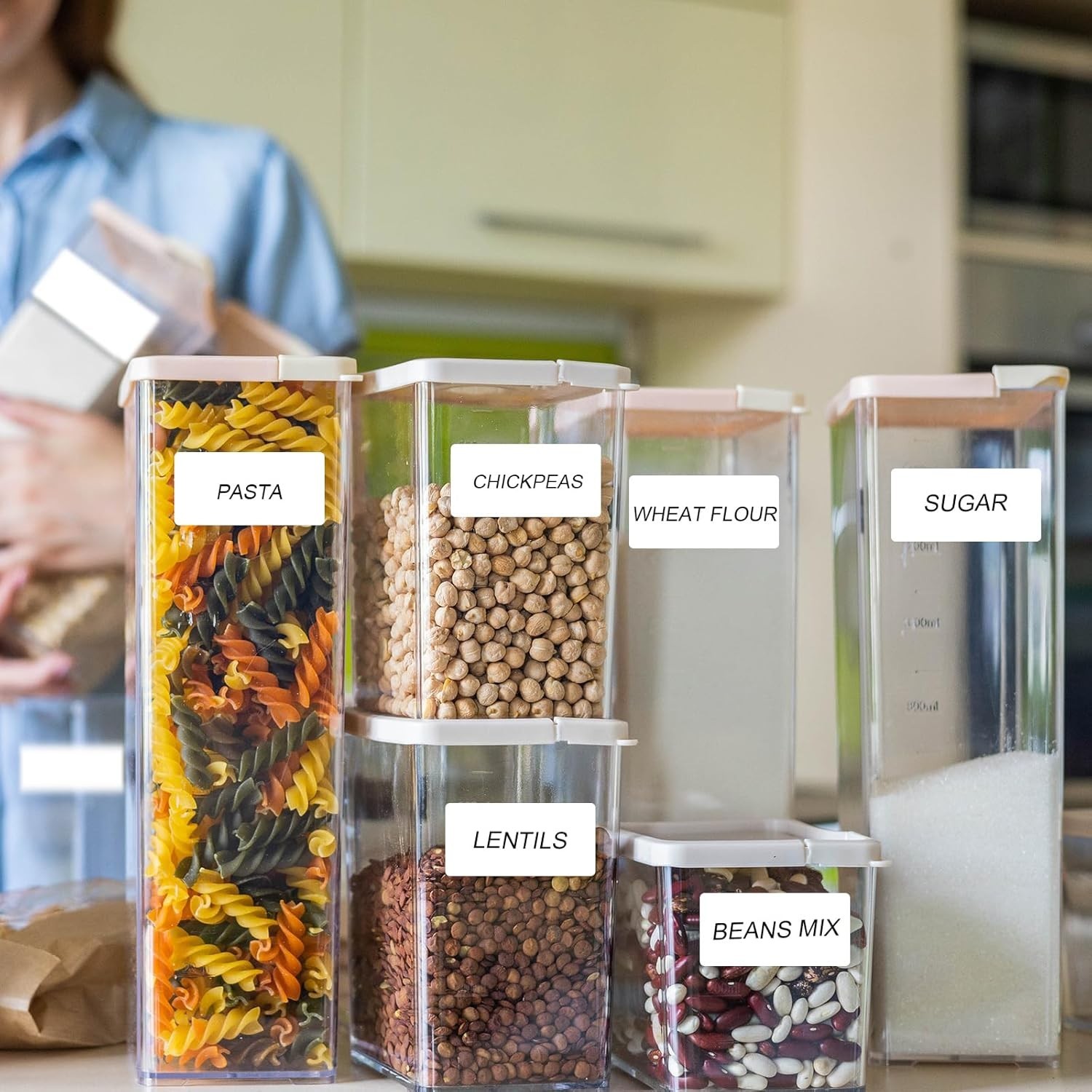 2" x 1" Multipurpose Barcode Direct Thermal Labels for FNSKU UPC FBA 1300/Roll