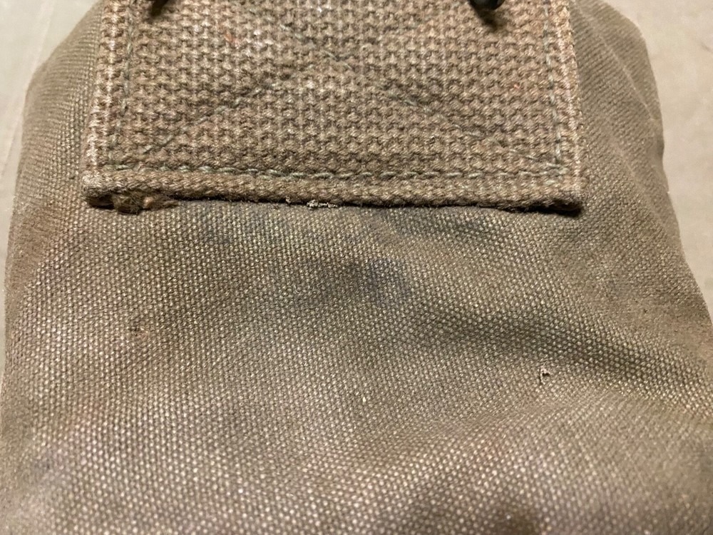 ORIGINAL WWII US ARMY M1942 CANTEEN CARRIER COVER-OD#7