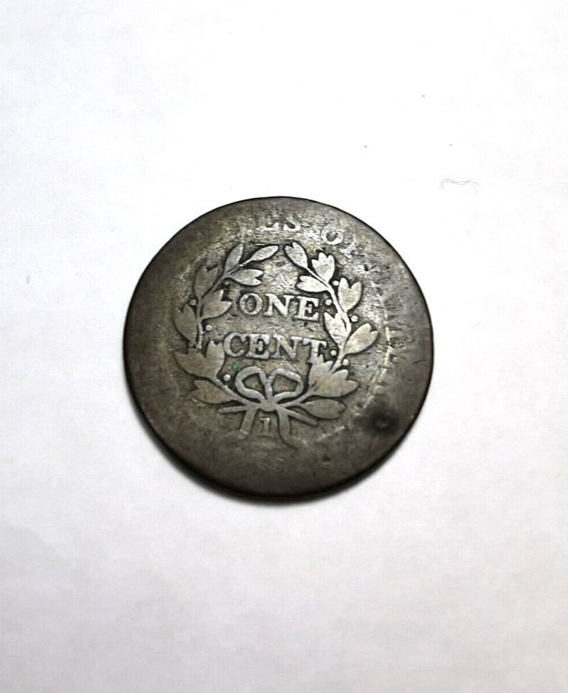 1803 US Draped Bust Large Cent Coin S-260