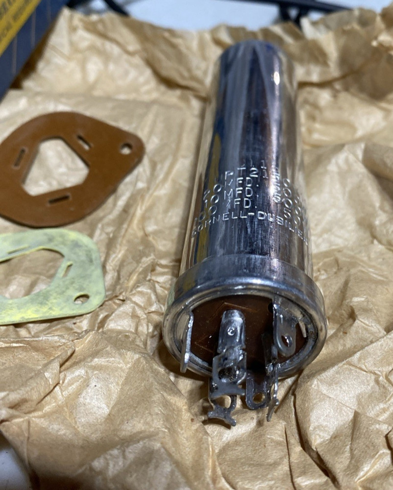 Cornell Dubilier Capacitor C1150 New Old Stock