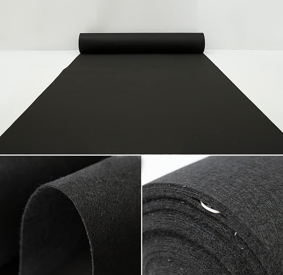 Aisle Runners Wedding Accessories Black Aisle Runner Carpet Rugs for Step and Re