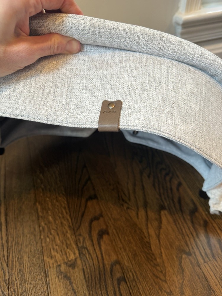 Nuna Demi Next Stroller Canopy Replacement Grey NEW