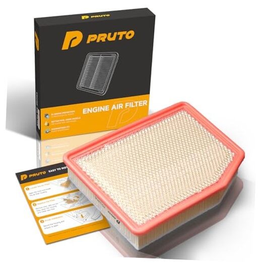 High-Flow Engine Air Filter Compatible with Chevy GMC 2019-2026 Silverado