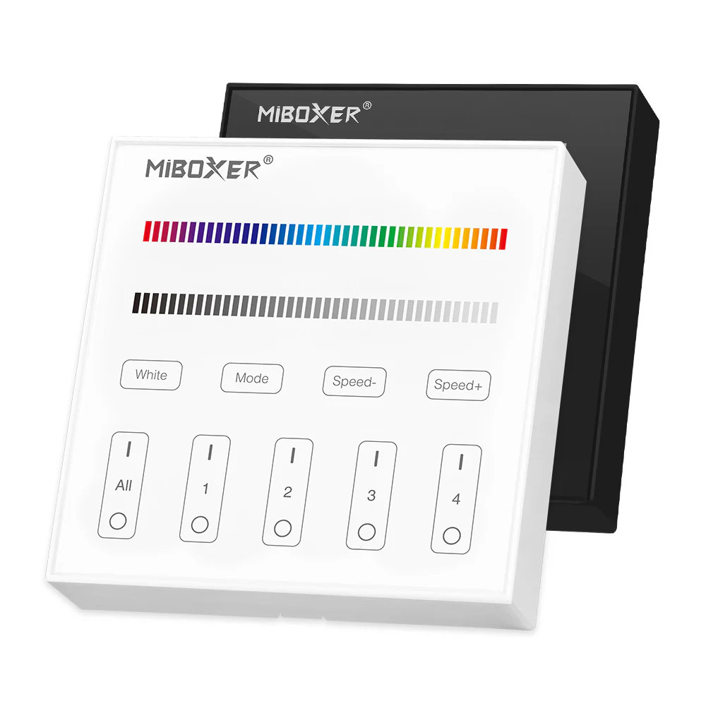 Miboxer 4-Zone Panel Remote (RGBW) White