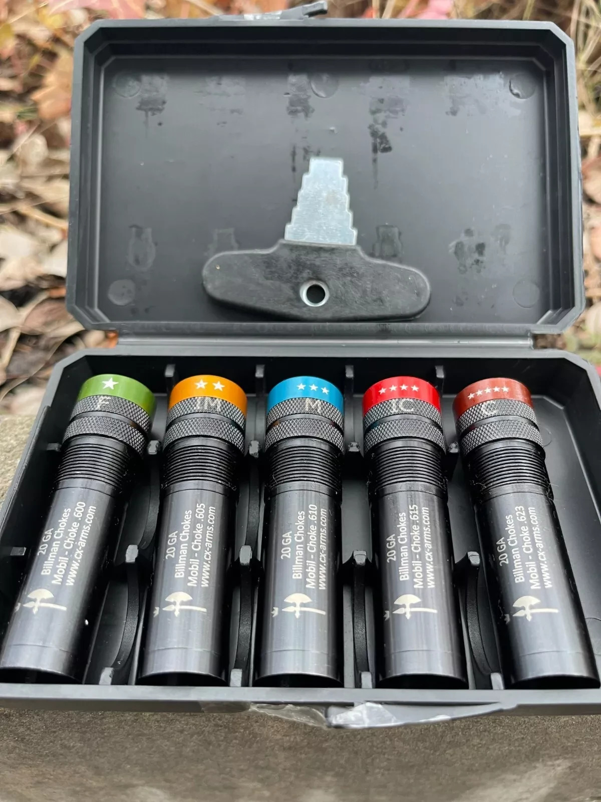 20 Ga MOBIL choke extended none ported black choke 5-set Billman™