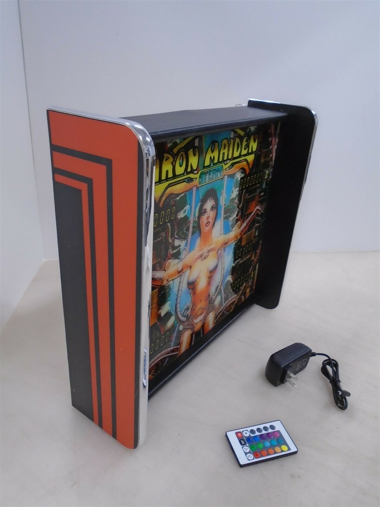 Stern Iron Maiden Pinball Head LED Display light box
