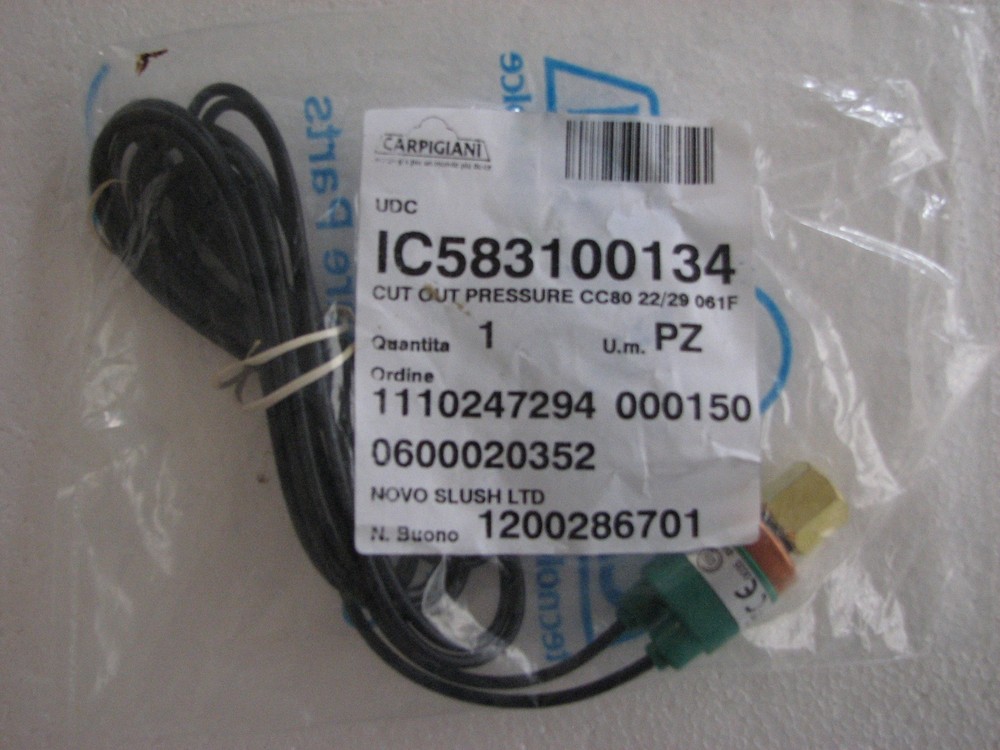 CUT OUTE PRESSURE SWITCH CC80 22/29