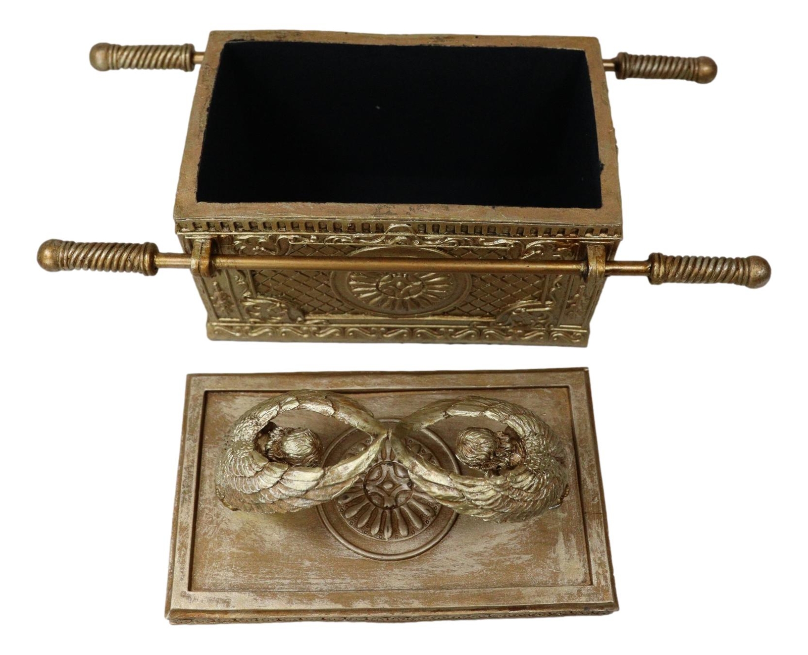 The Ark of the Covenant Box Model Collectible Golden Ark of Testimony