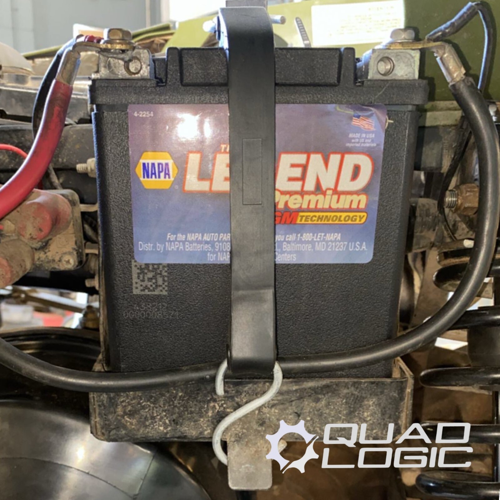 Polaris Sportsman Magnum Scrambler Rubber Battery Strap w/ Hooks 5410424 5412499