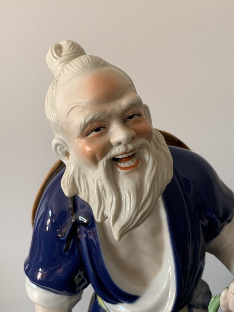 Chinese Figure Fishman 42cm H