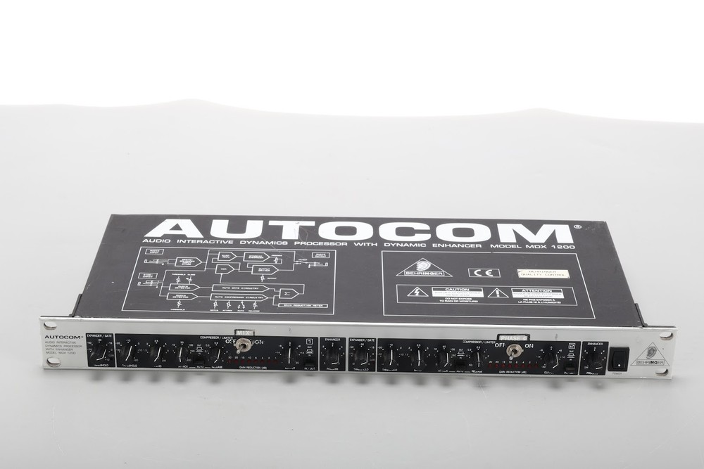 Behringer MDX1200 Autocom Audio Interactive Dynamics Processor