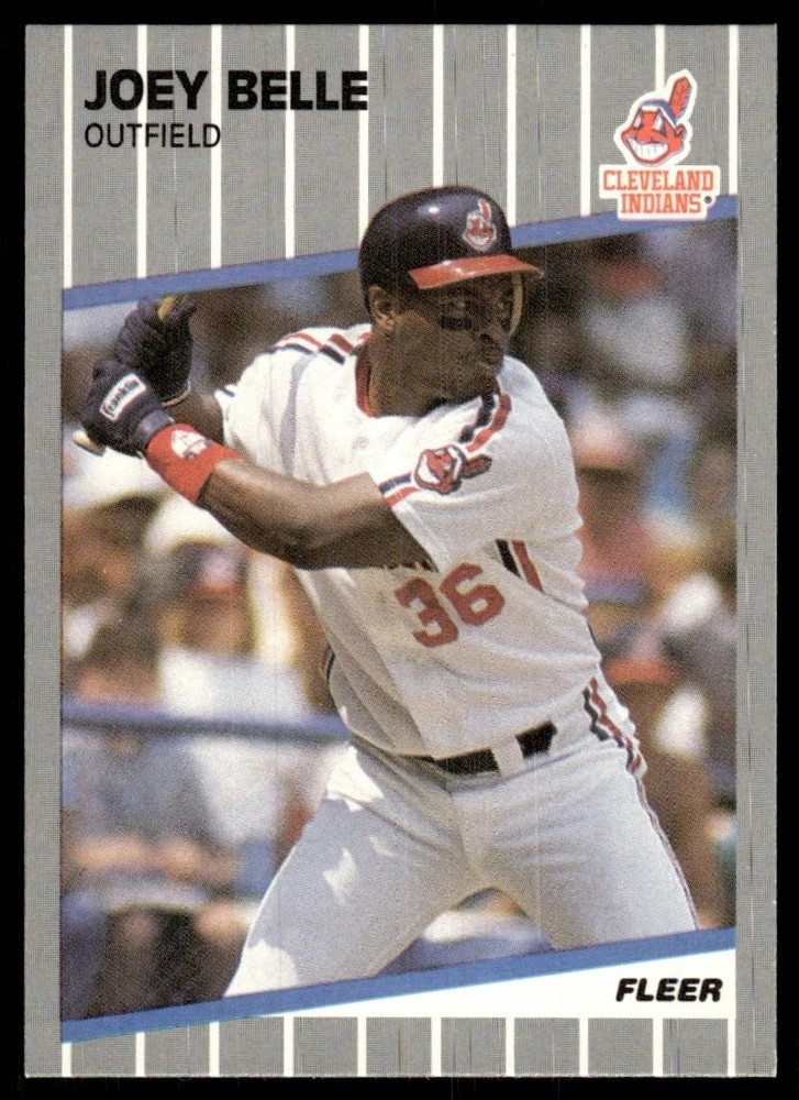 !!!    ALBERT BELLE  FLEER   BASEBALL  ROOKIE CARD  $$