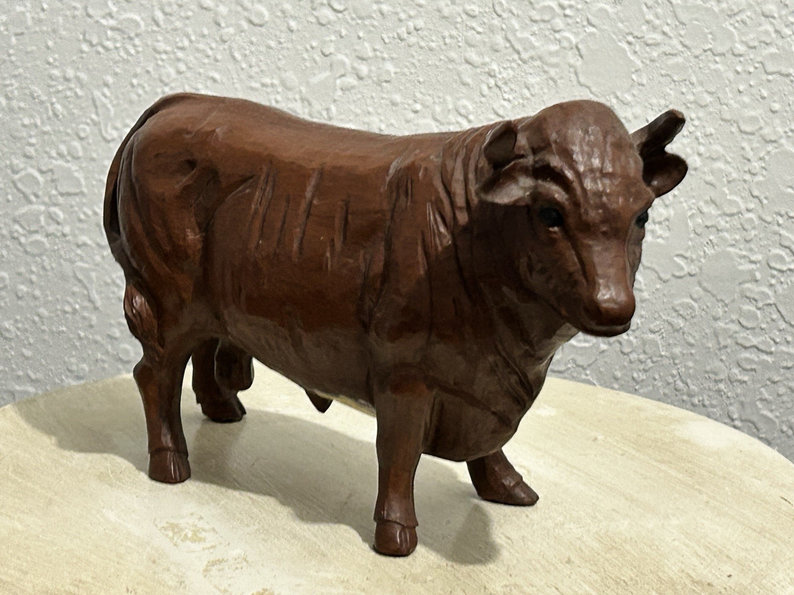 Vintage REDBULL Mfg. 7" Bull Animal Figurine