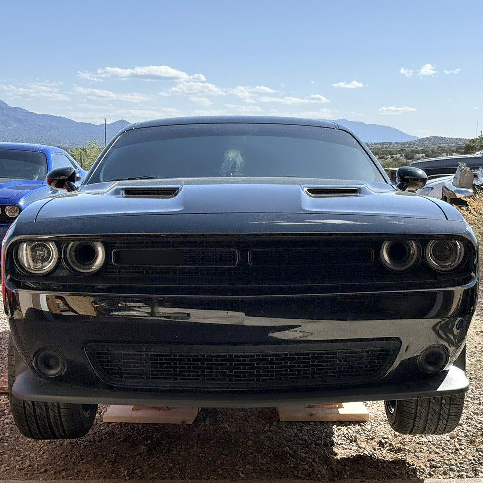 For Dodge Challenger SXT & R / T 2015-2023 Front Bumper Lip Valance Splitter