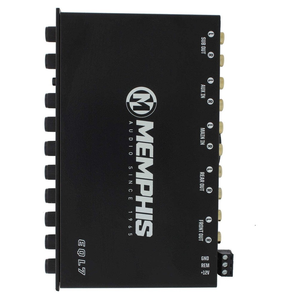 Memphis EQL7 Memphis Audio EQL7 7 Band Graphic EQ