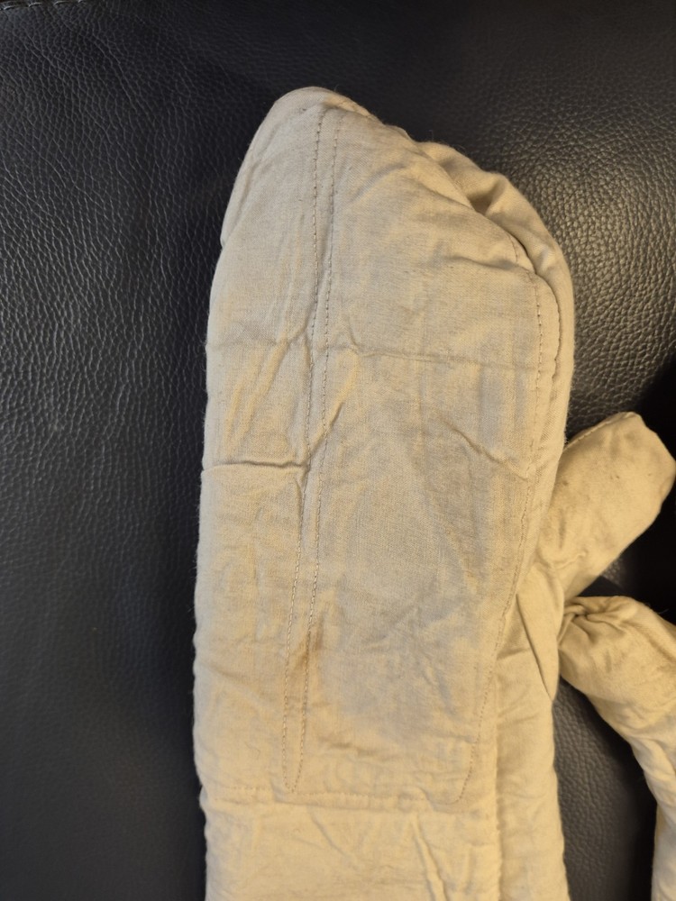 WW2 German Winter Mittens reversible glover , Mint colour and white winter, nice