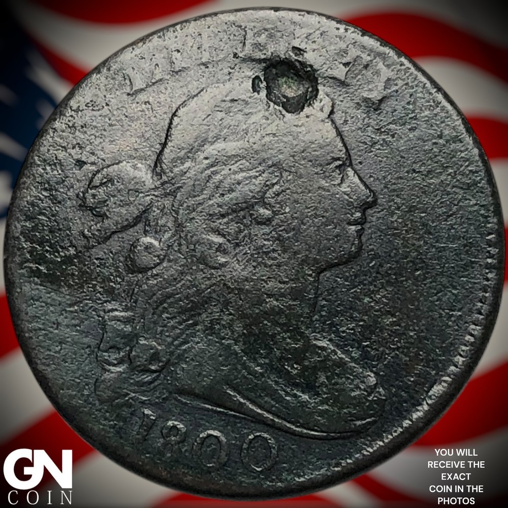 1800 Draped Bust Large Cent Z2053