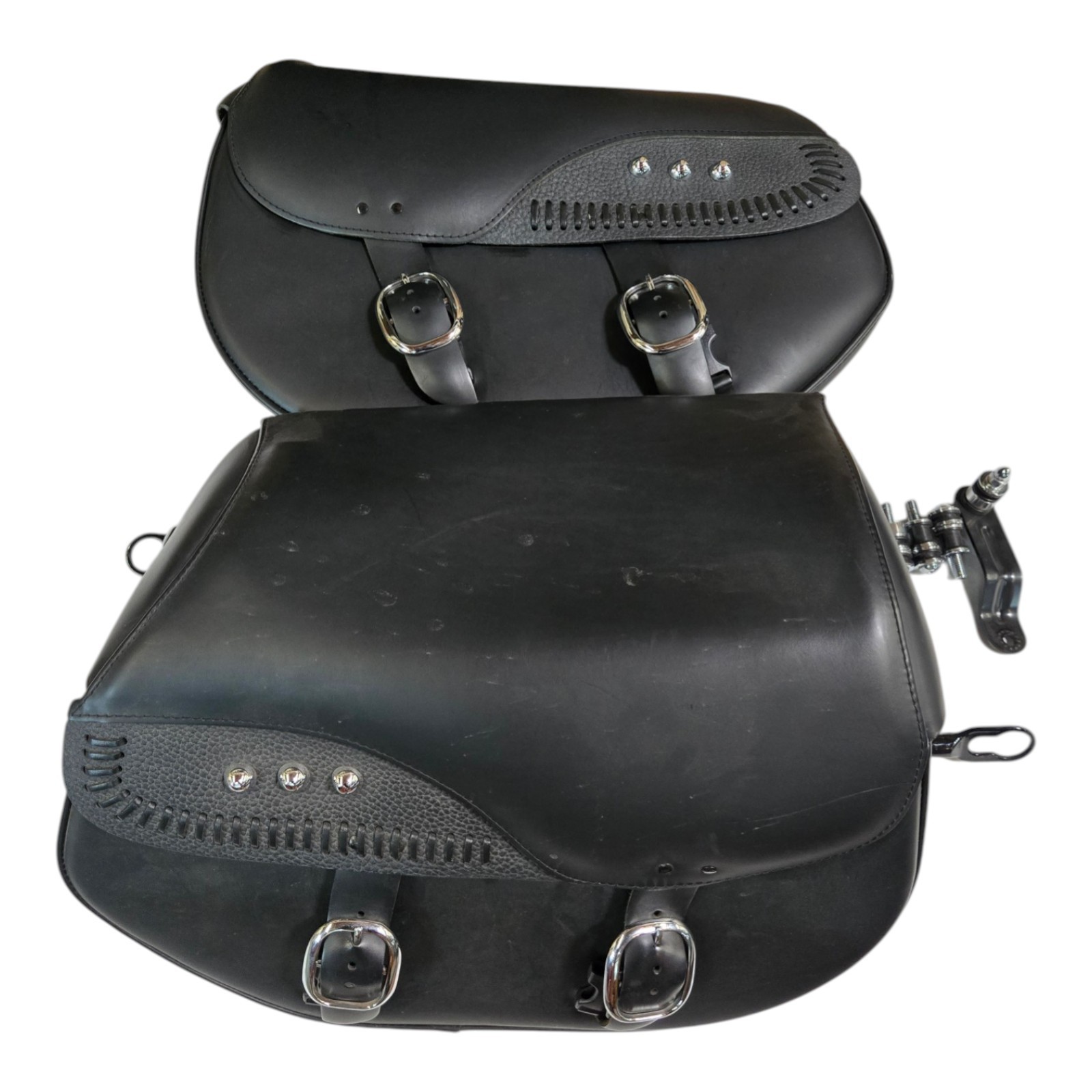 Harley-Davidson 2007 - 2017 Fat Boy Saddlebags Leather Detachable 88306-07A