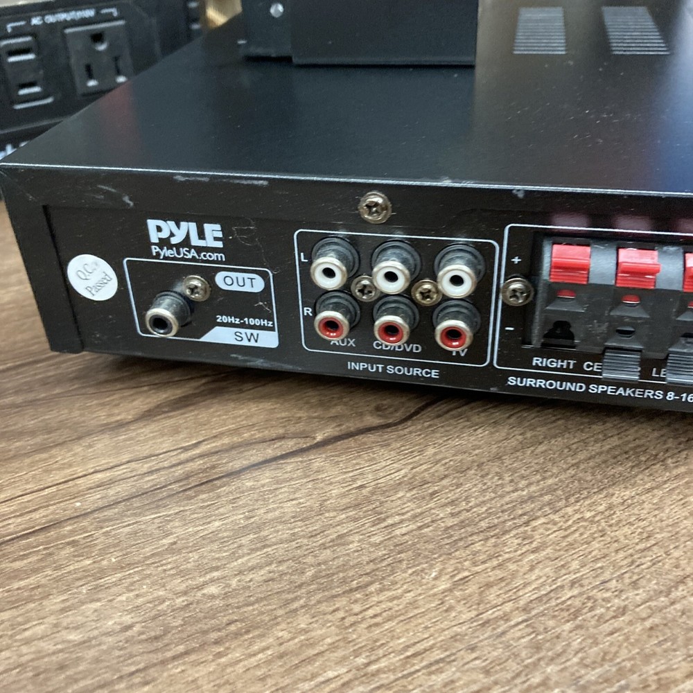 (Read Description) Pyle PDA7BU BT Amplifier Audio Receiver Sound System