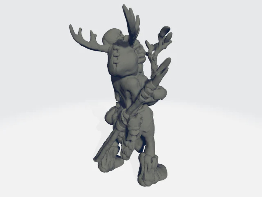 StoneAxe Miniatures - Druid Lady