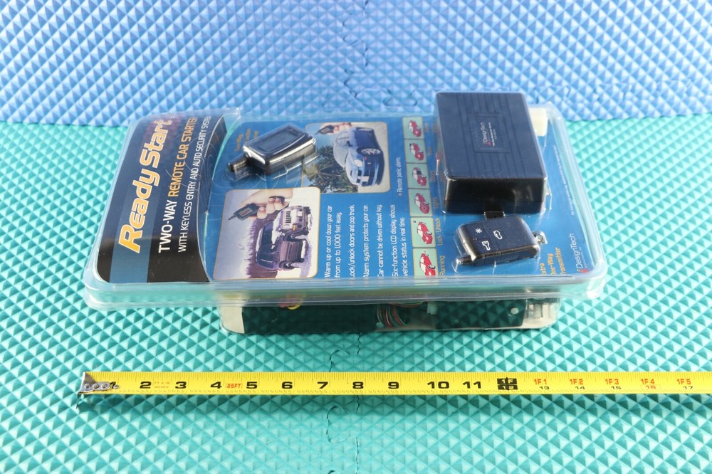 Design Tech Ready Start 490599 Two Way Remote Car Starter Security Keyless Entry